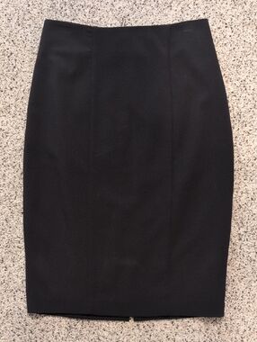 Mossimo Supply Co. Black Tailored Pencil Skirt